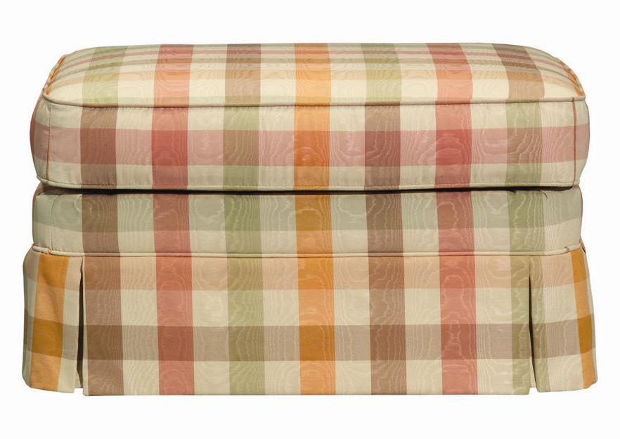 Skirted Ottoman